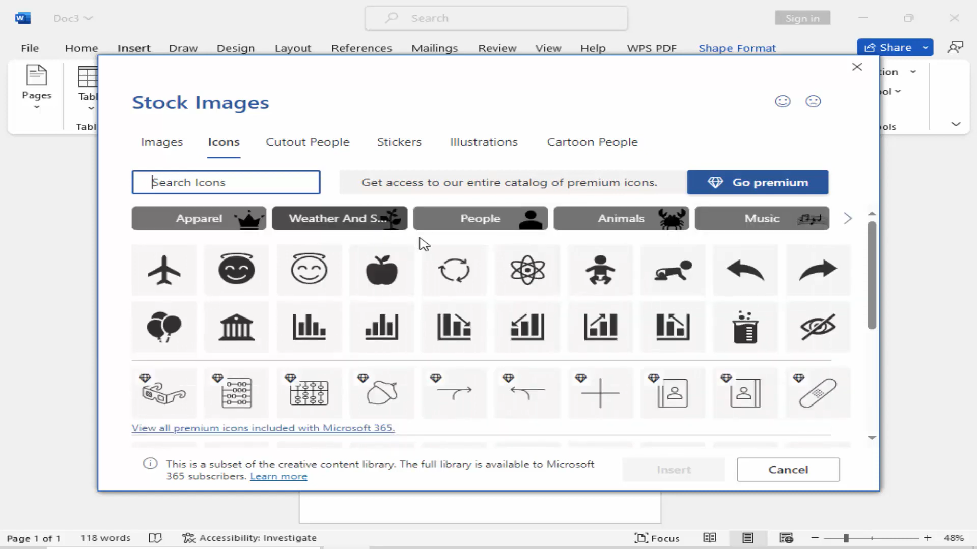 Adjusting and saving the flyer on desktop