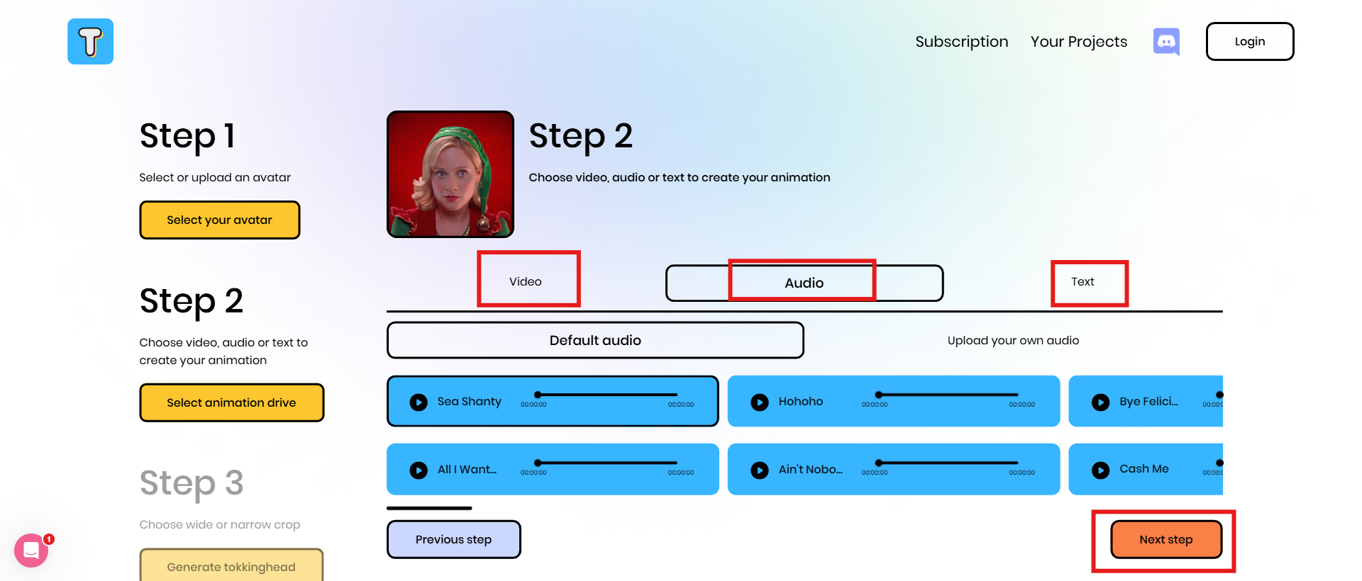 Enter a script