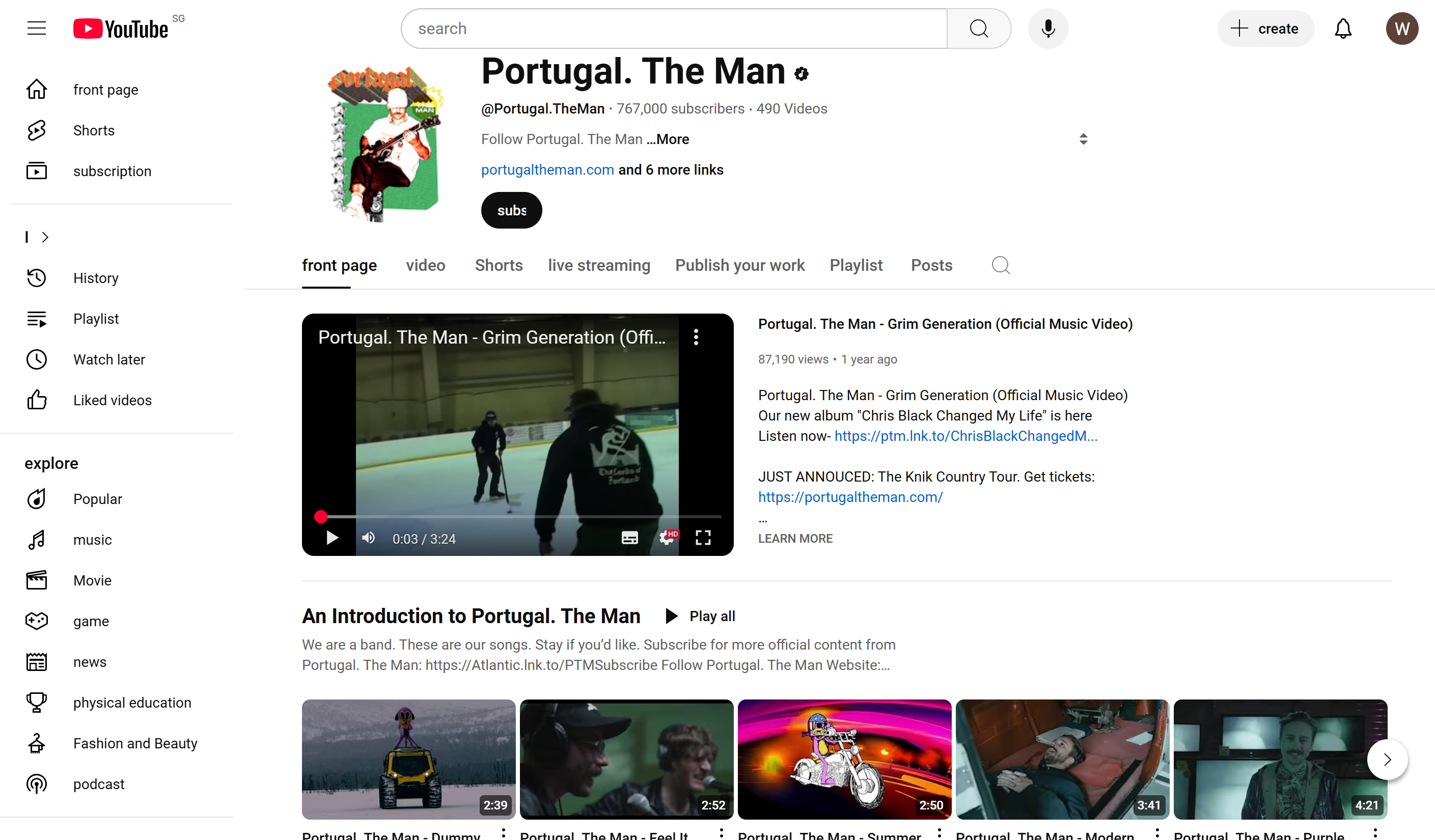 Optimalizálja YouTube-profilját egyértelmű képpel és bannerrel.