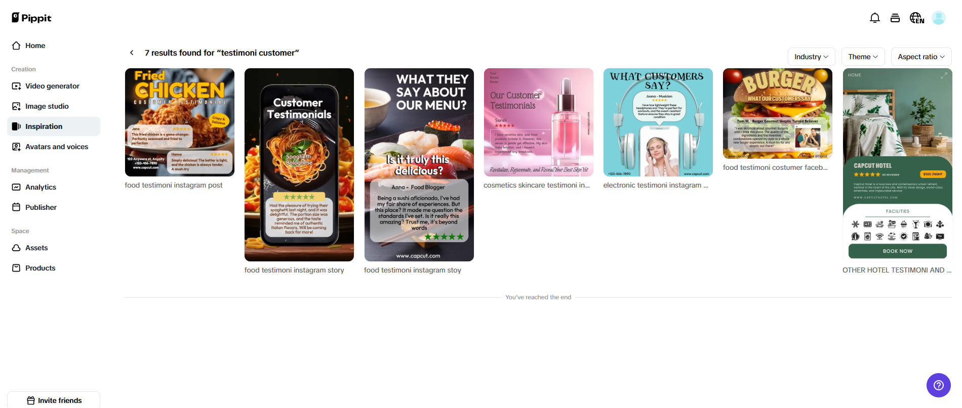 Multiple templates