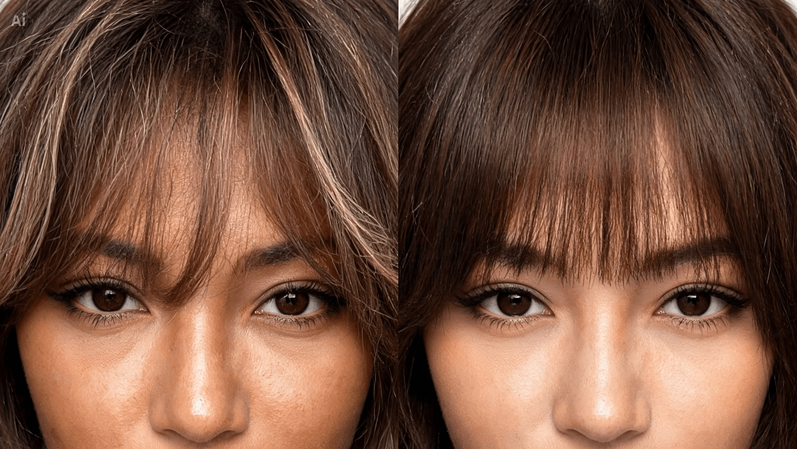 Preview Natural Texture Before A Salon Change