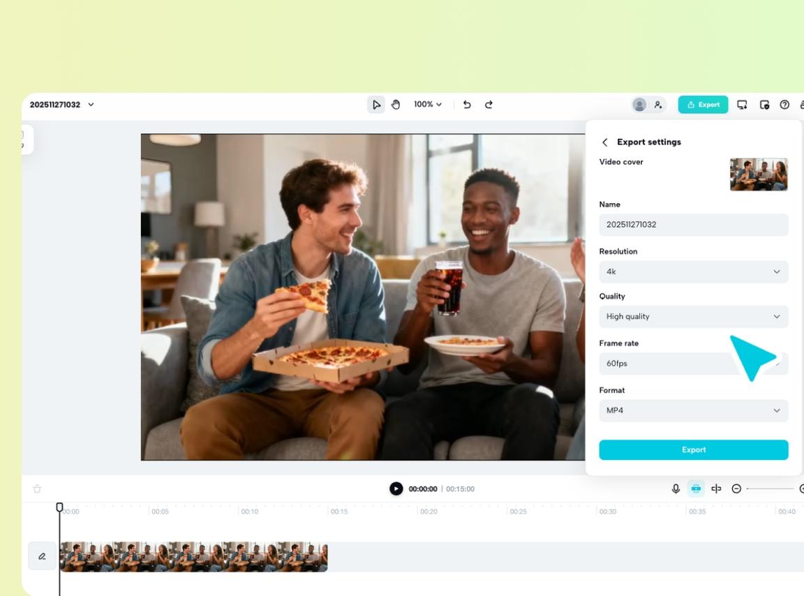 Edit, share, & store in CapCut