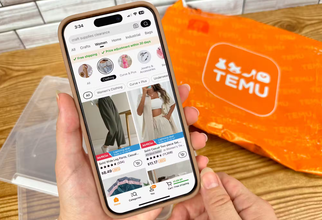 Temu shopping app
