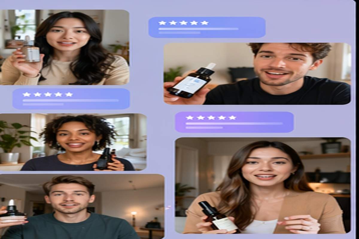 AI UGC Video Generator AI draft topic-relevant visual