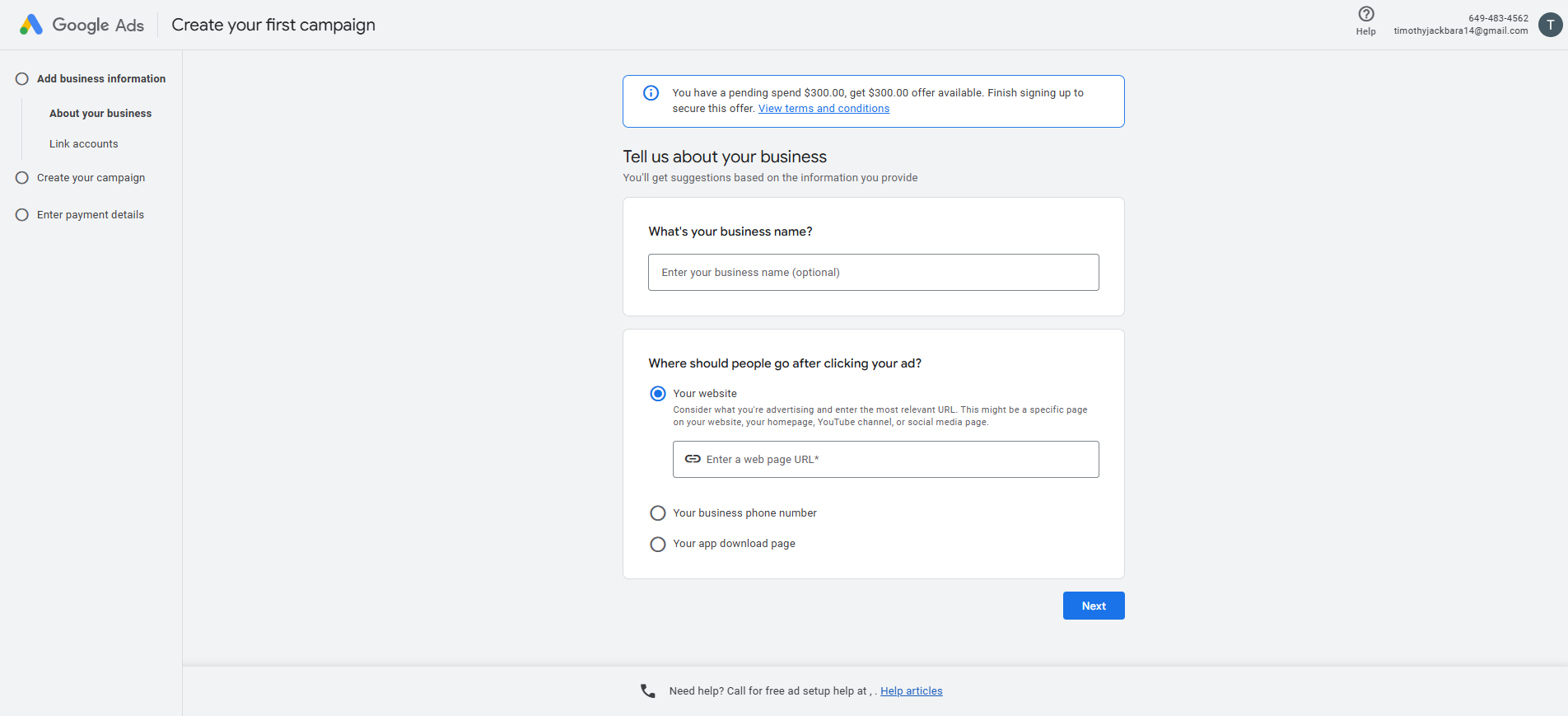 how to create an ad on YouTube