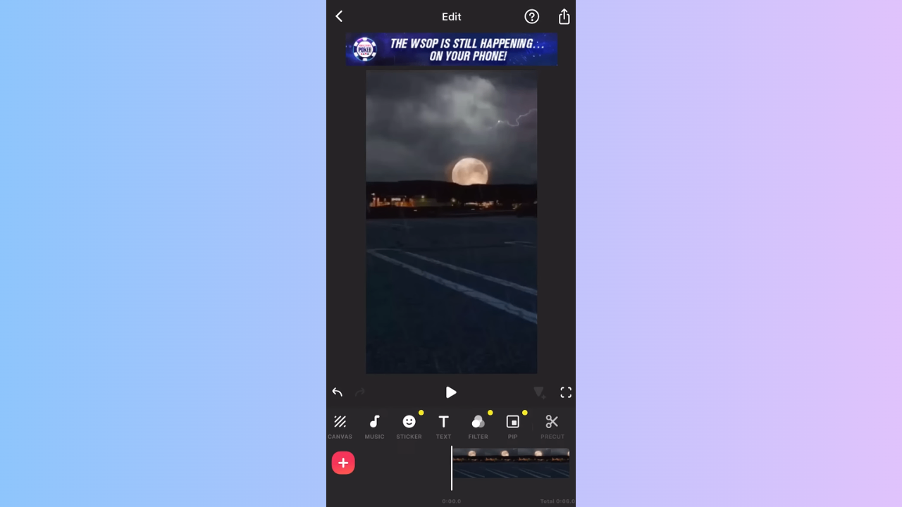 InShot - adding text to photos