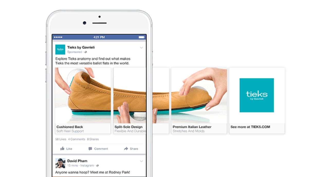 maximum na laki ng video Mga slideshow ad sa Facebook 