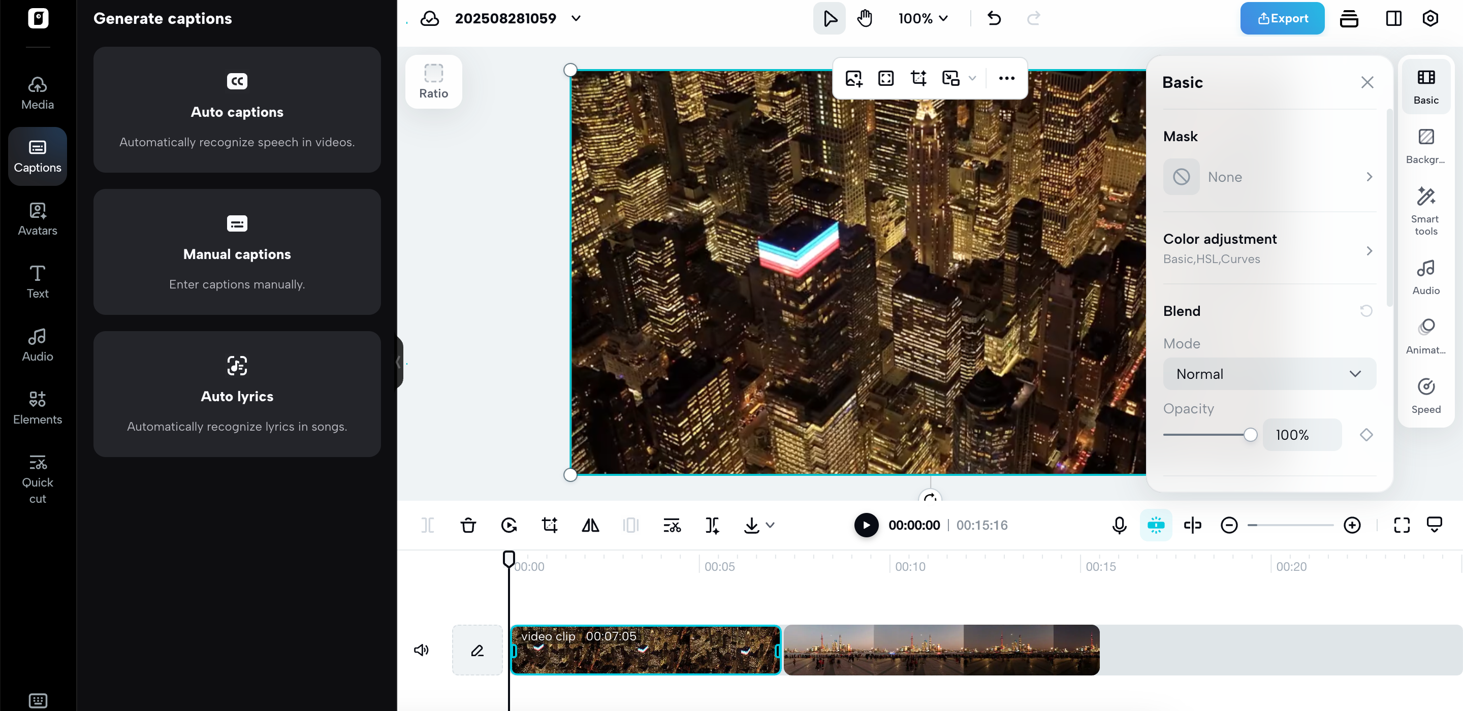 Ferramentas de edição com IA