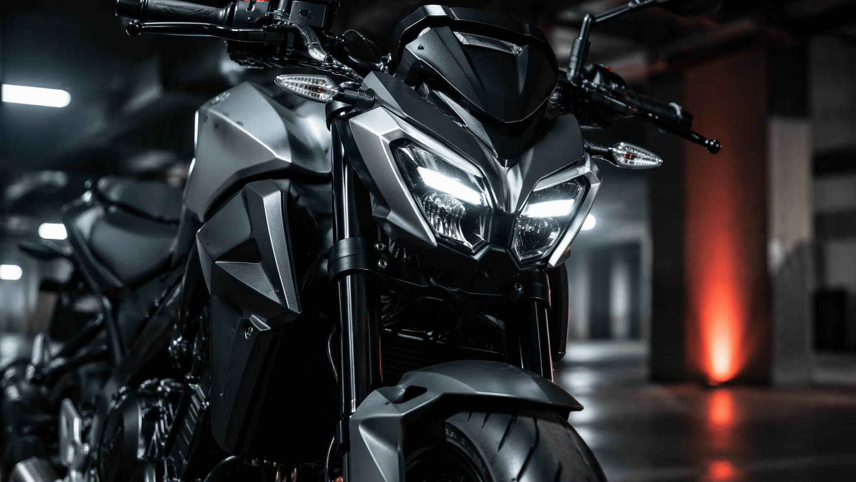 Dreamina Bajaj Pulsar NS200 Bike Prompts Prompt Beispiel 3: Monsoon Road Poster