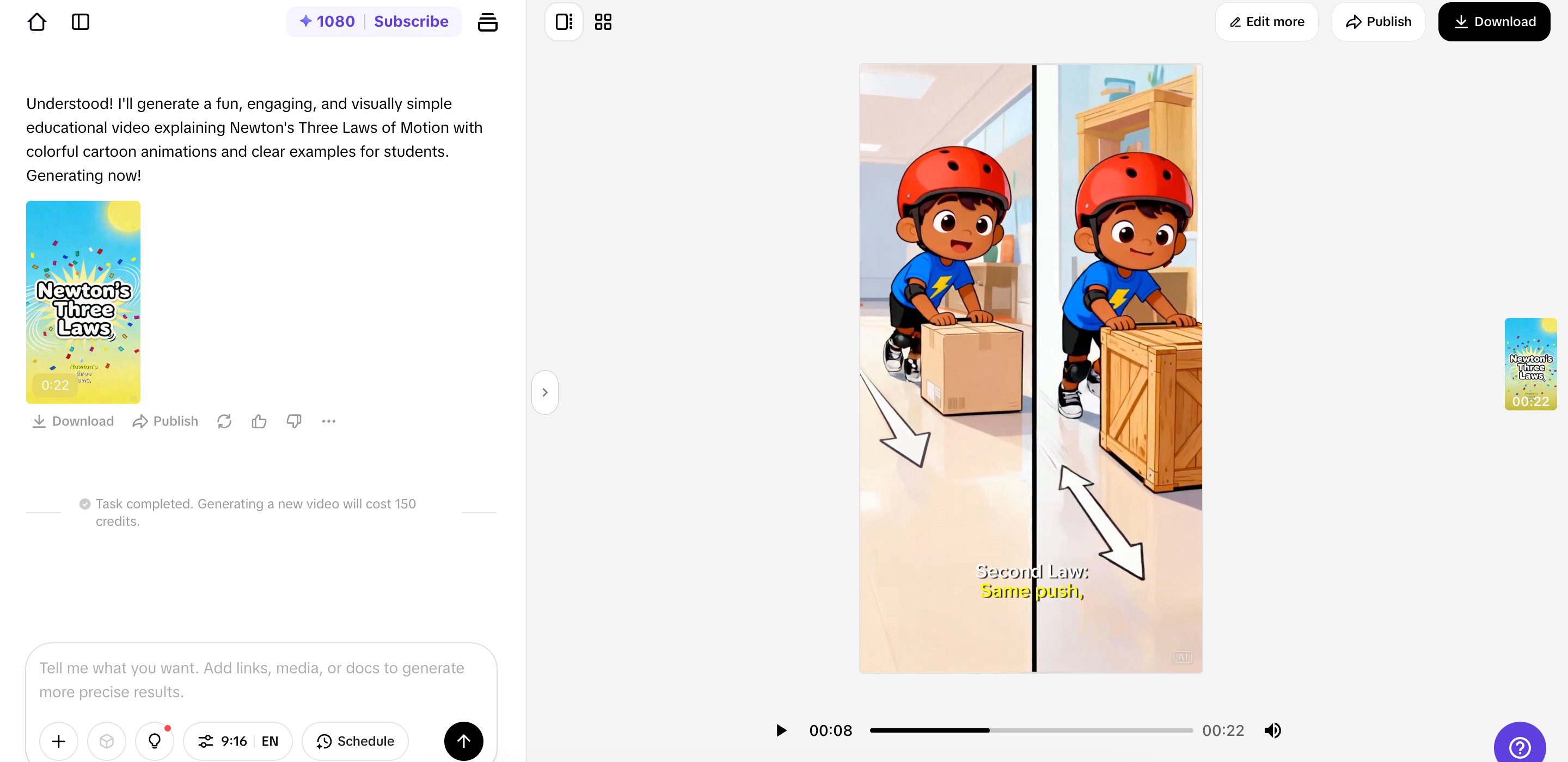 Customize and download