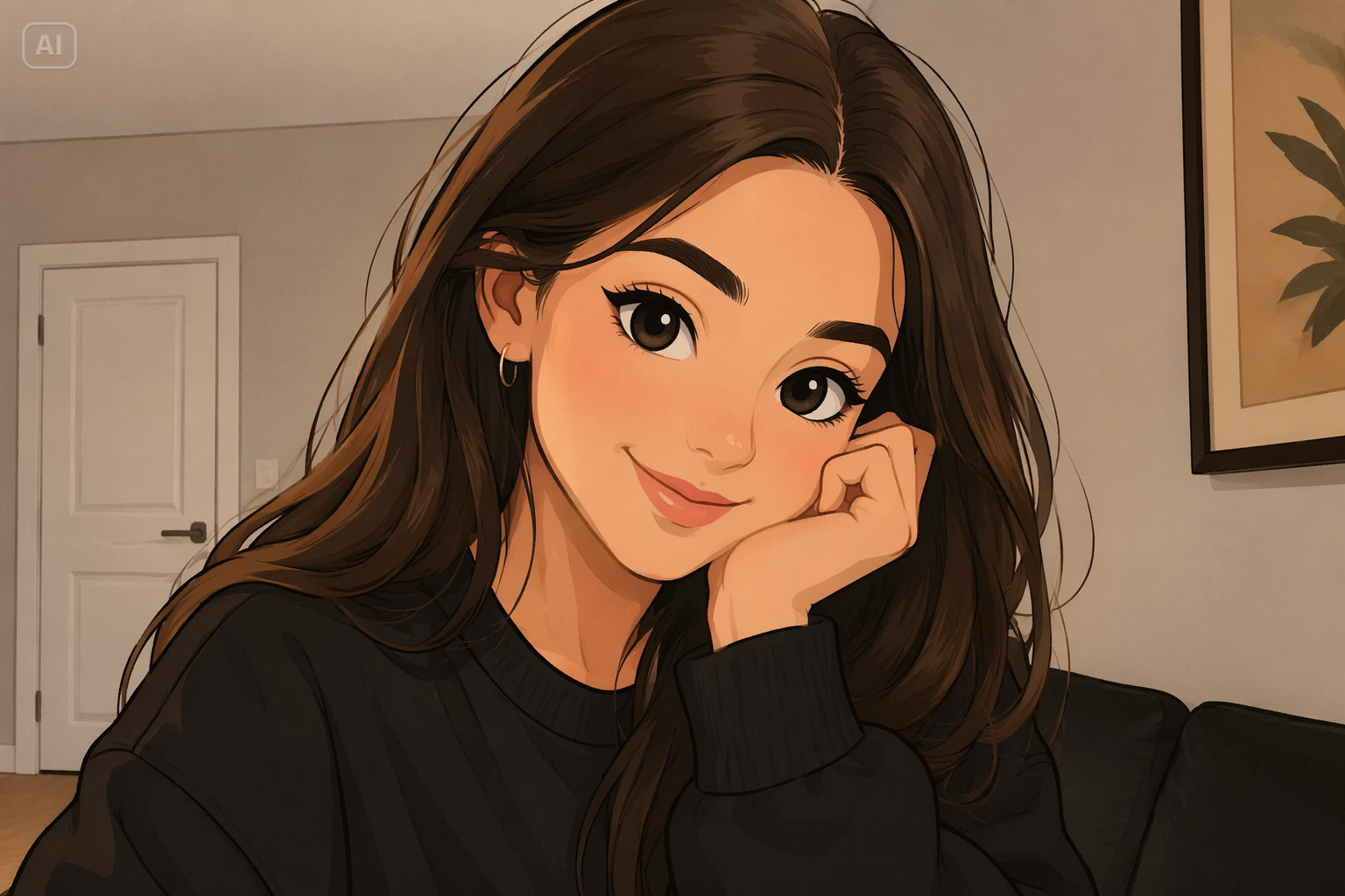 Prompt Seen cartoon AI photos