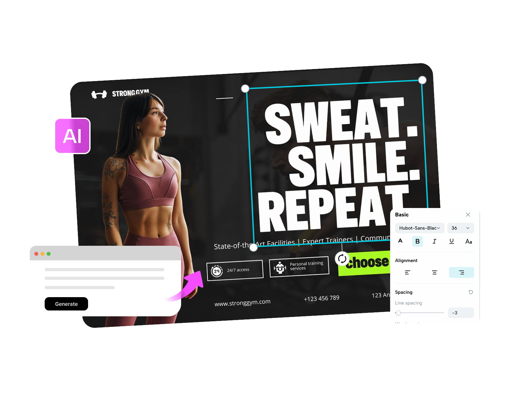 Create a Free Professional Profile Design Online