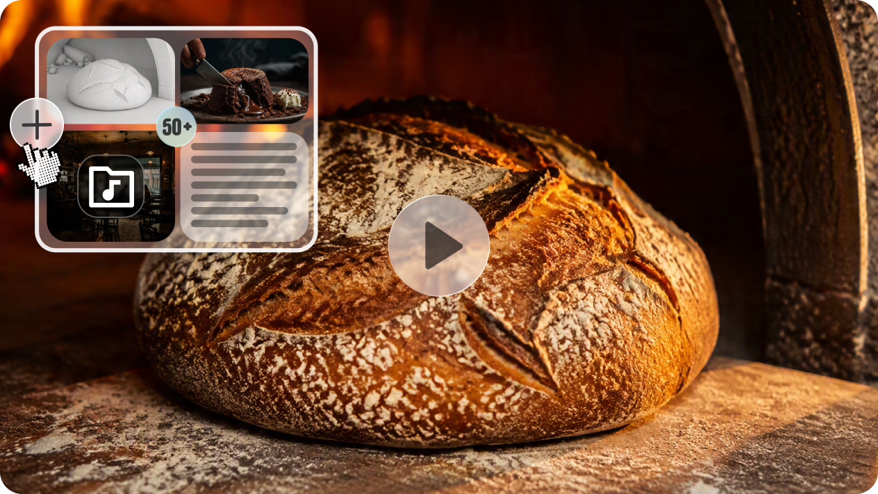 Create realistic bakery videos with R2V technology