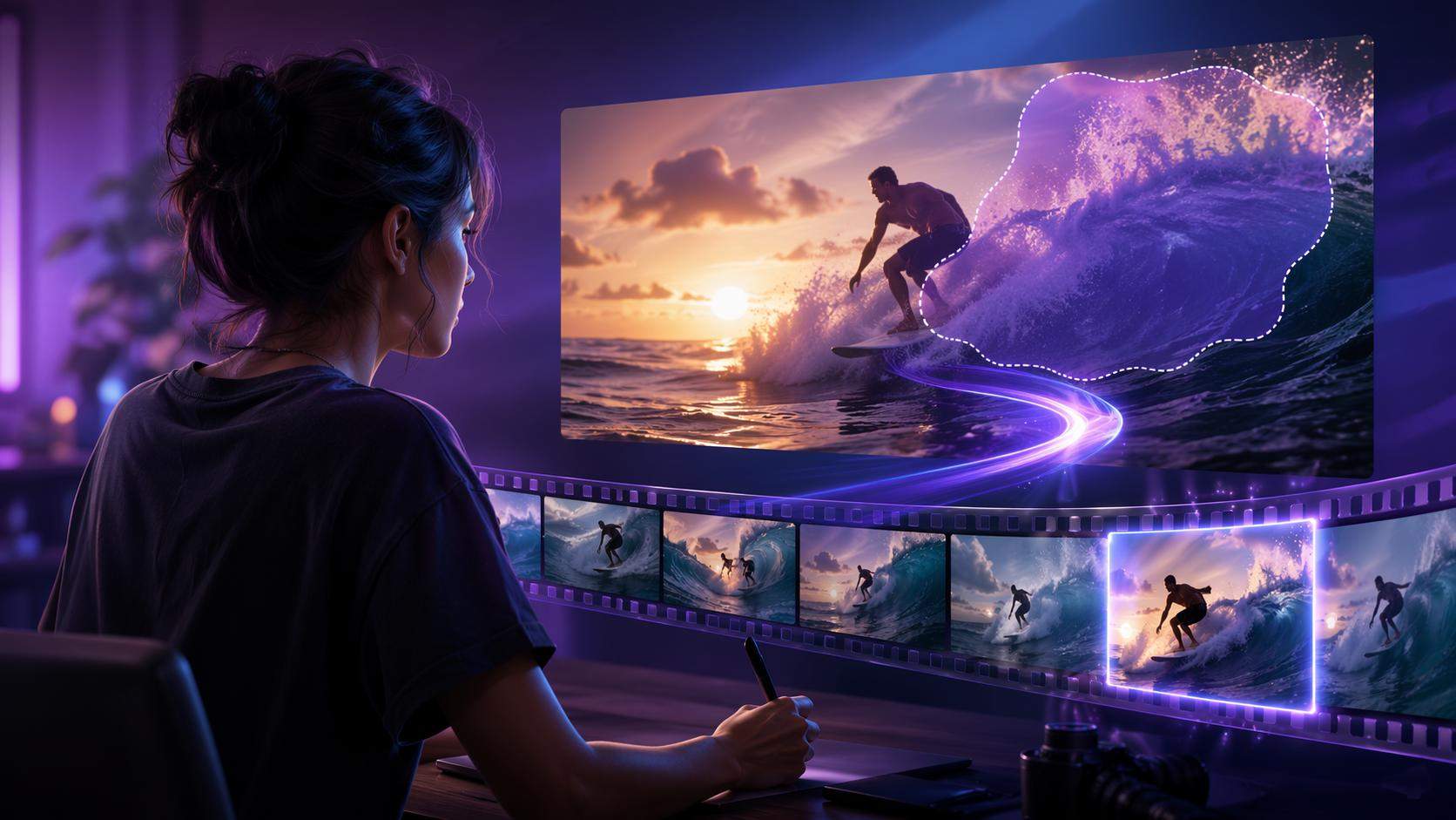 AI Video Editor for Creators example 1