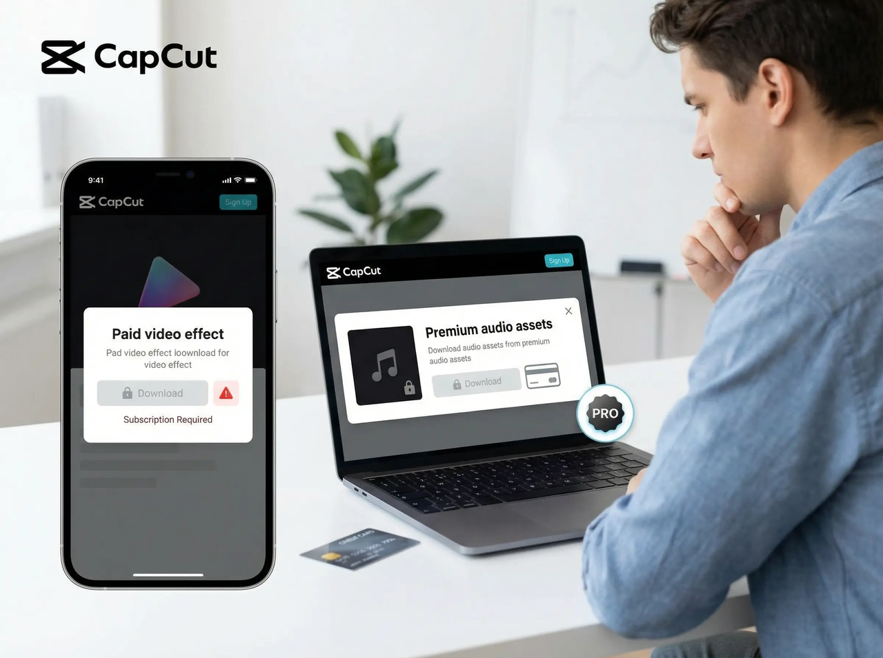 can not download paid materials