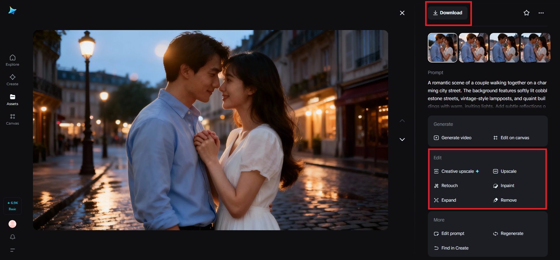 Edit and download your image