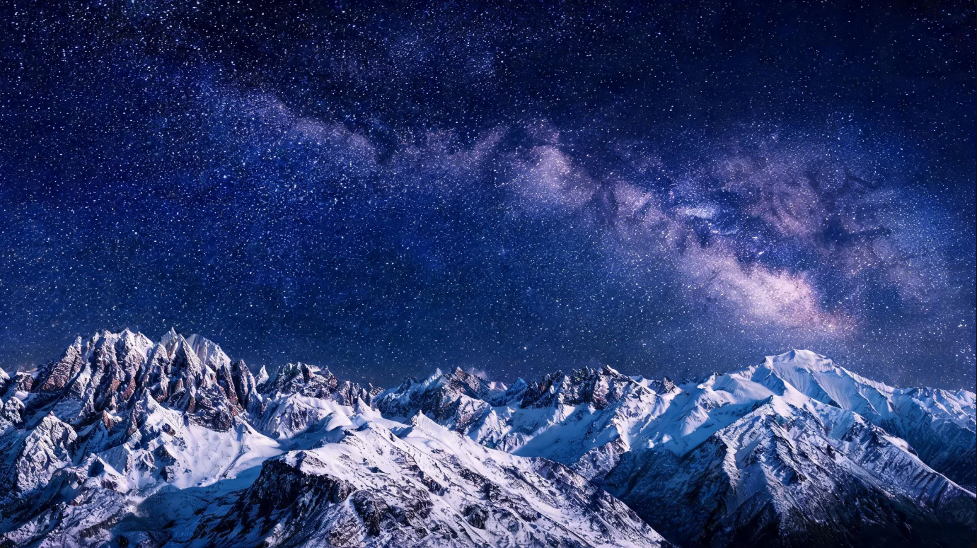 Fotografía del cielo nocturno con