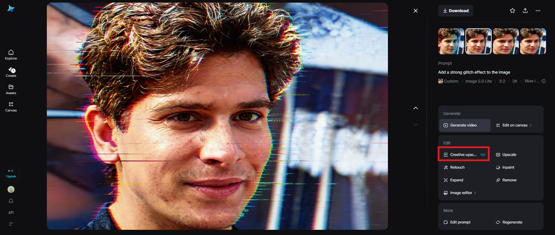 Criativo sofisticado