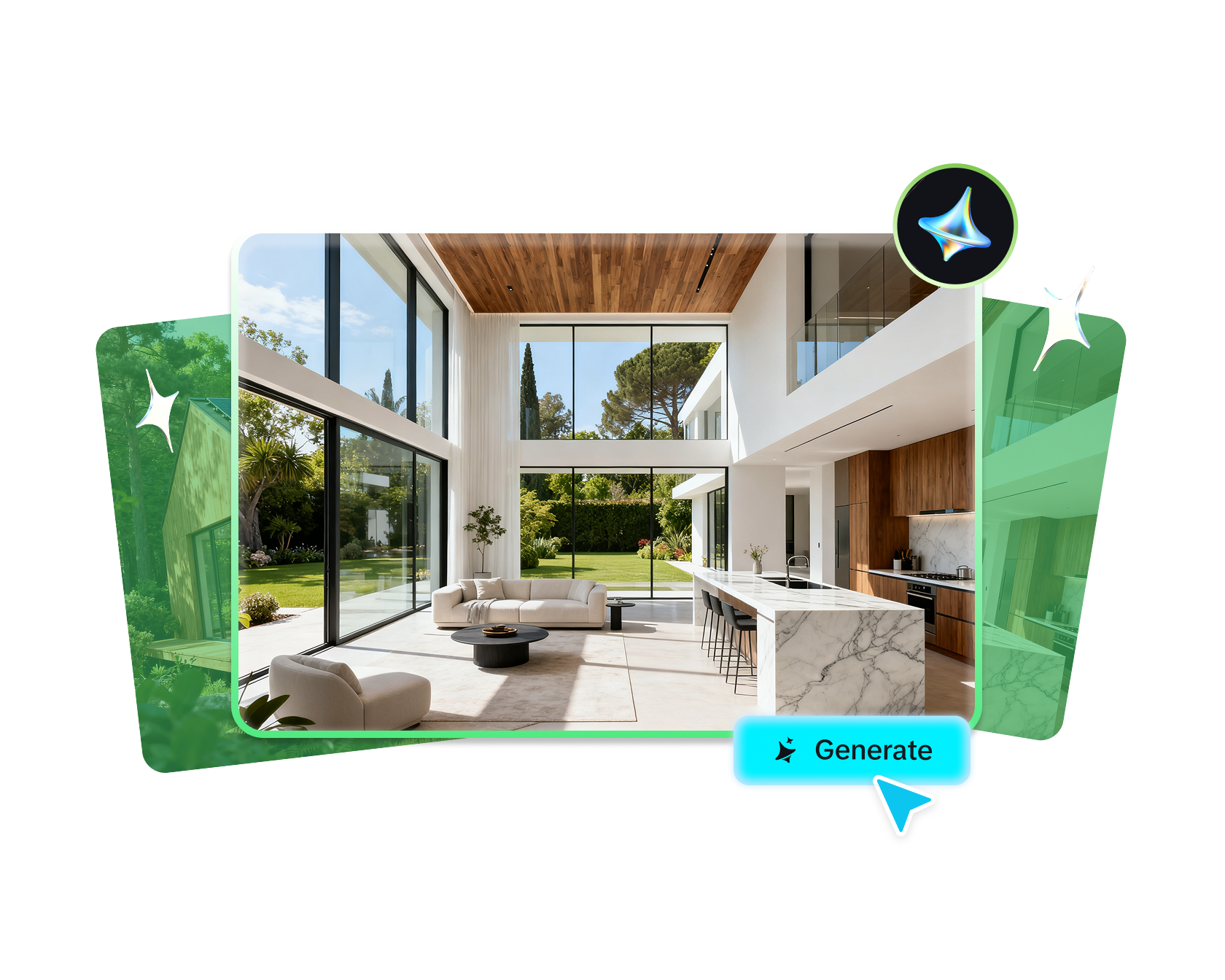 Générateur gratuit de conception de maisons par IA