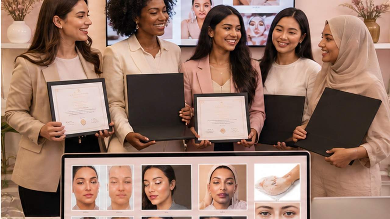 Curso de belleza Video Maker resultado rápido 3