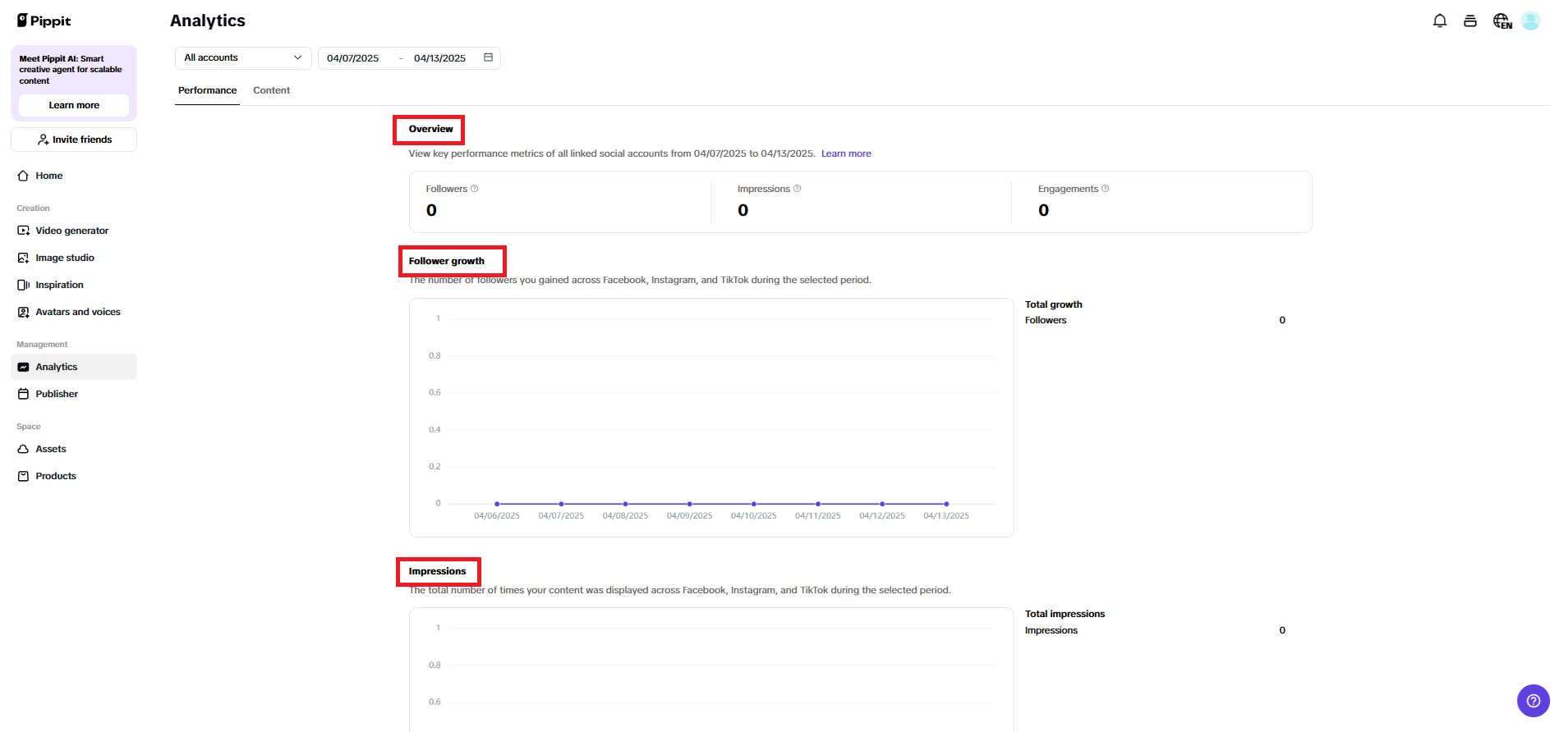 Analyze metrics