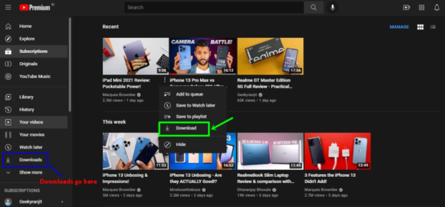 How to download YouTube videos?