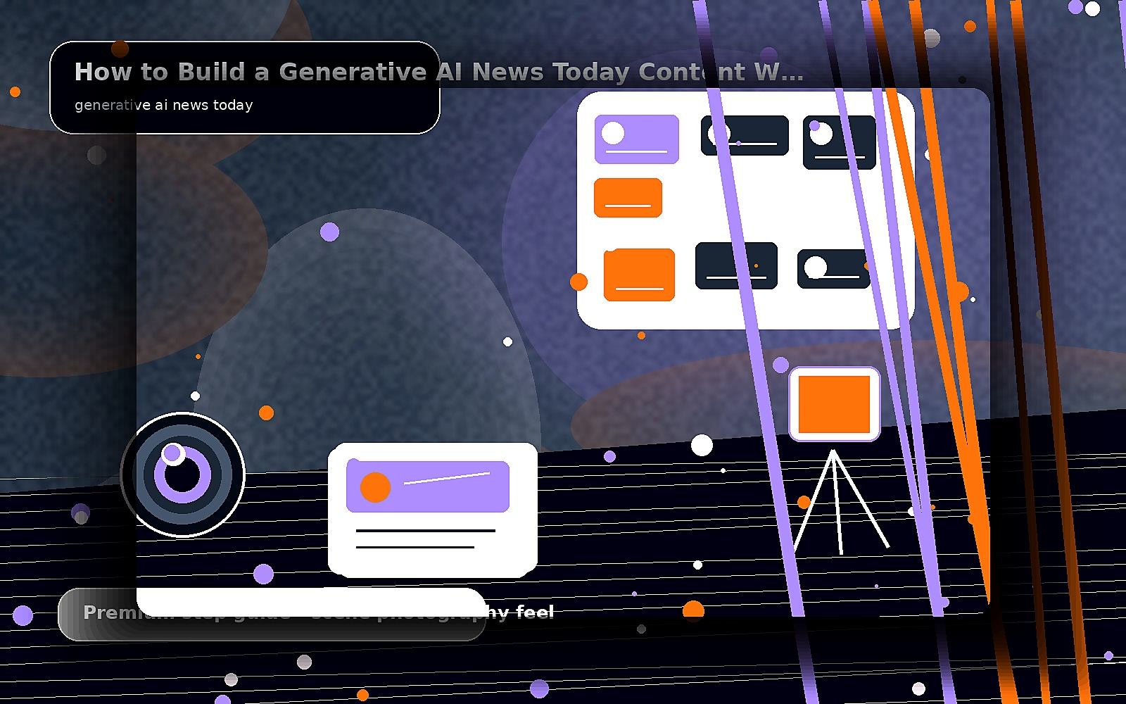 How to Build a Generative AI News Today Content Workflow in Pippit — premium scene image for generative ai news today