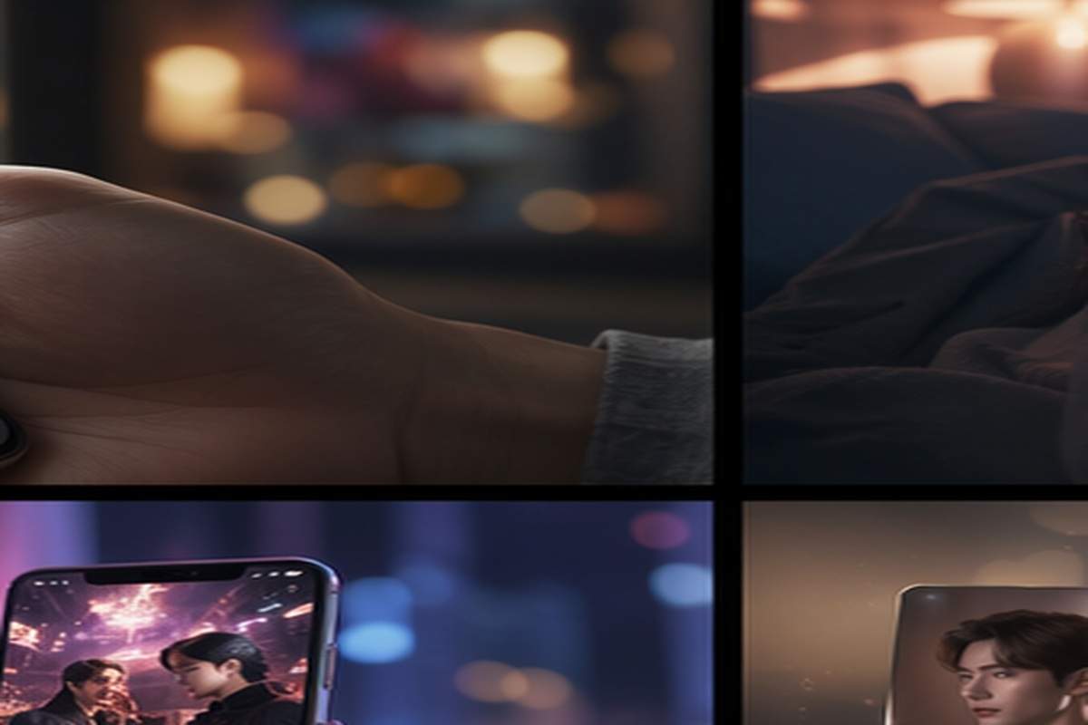 Visual relevante ao tópico da cena de personagem do aplicativo Mini Drama