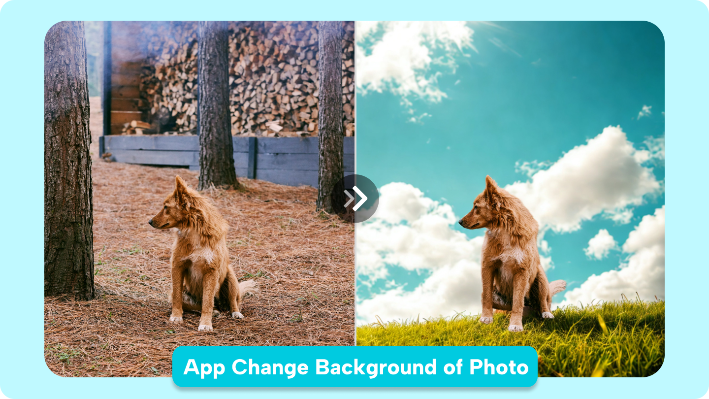 mudar o aplicativo de fundo