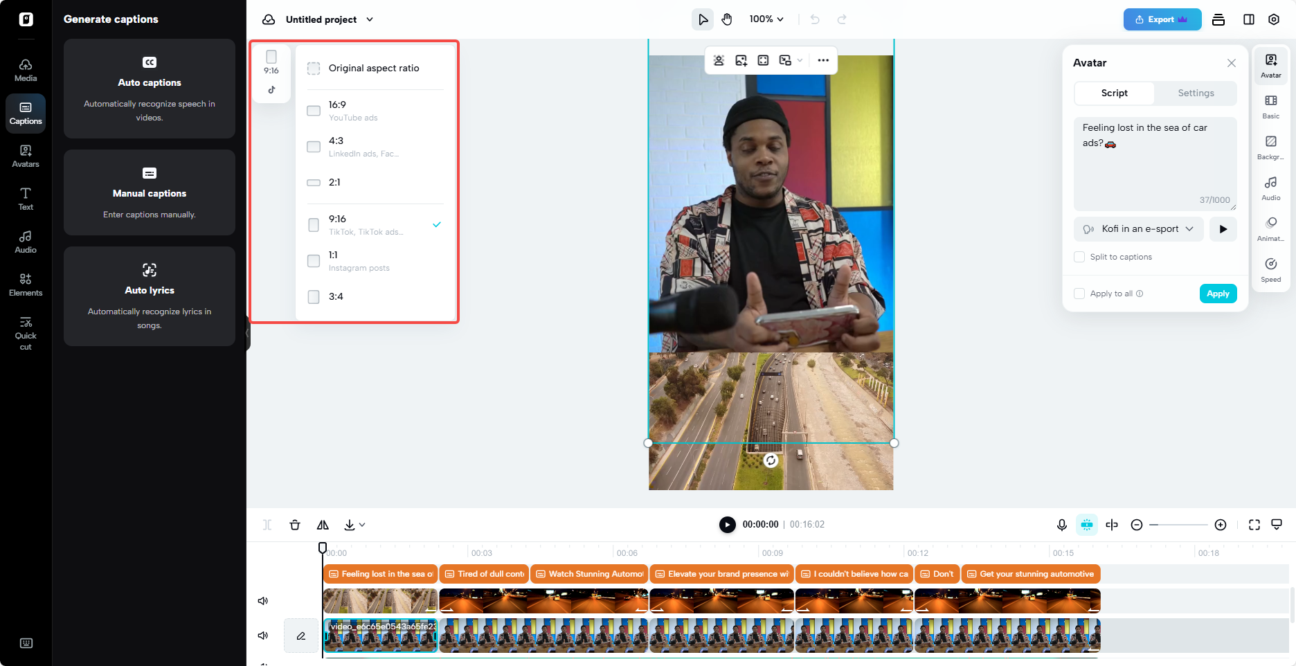 Platform-specific formats