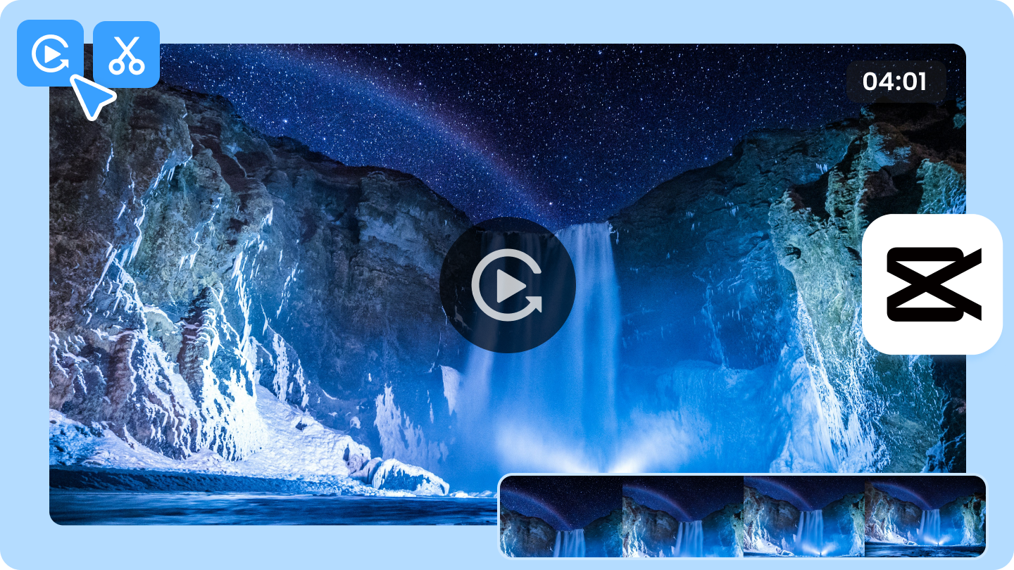 how to reverse video in capcut