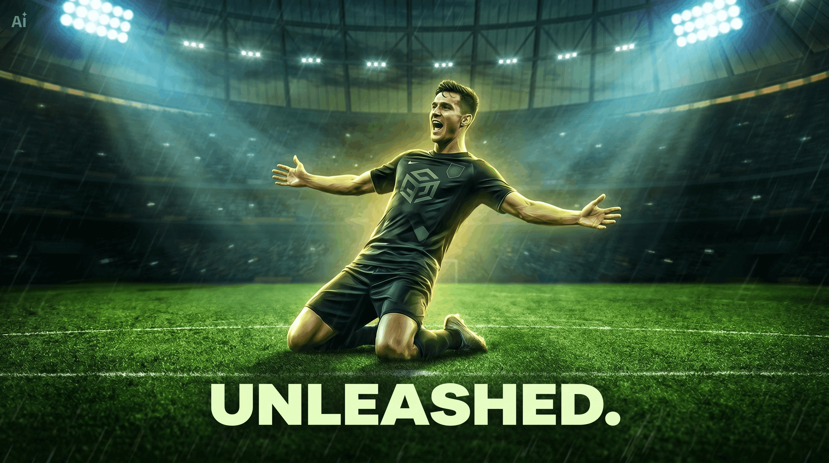 Test multiple football poster styles before choosing