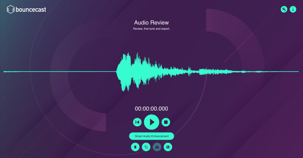 Bouncecast - Podcast voice enhancer