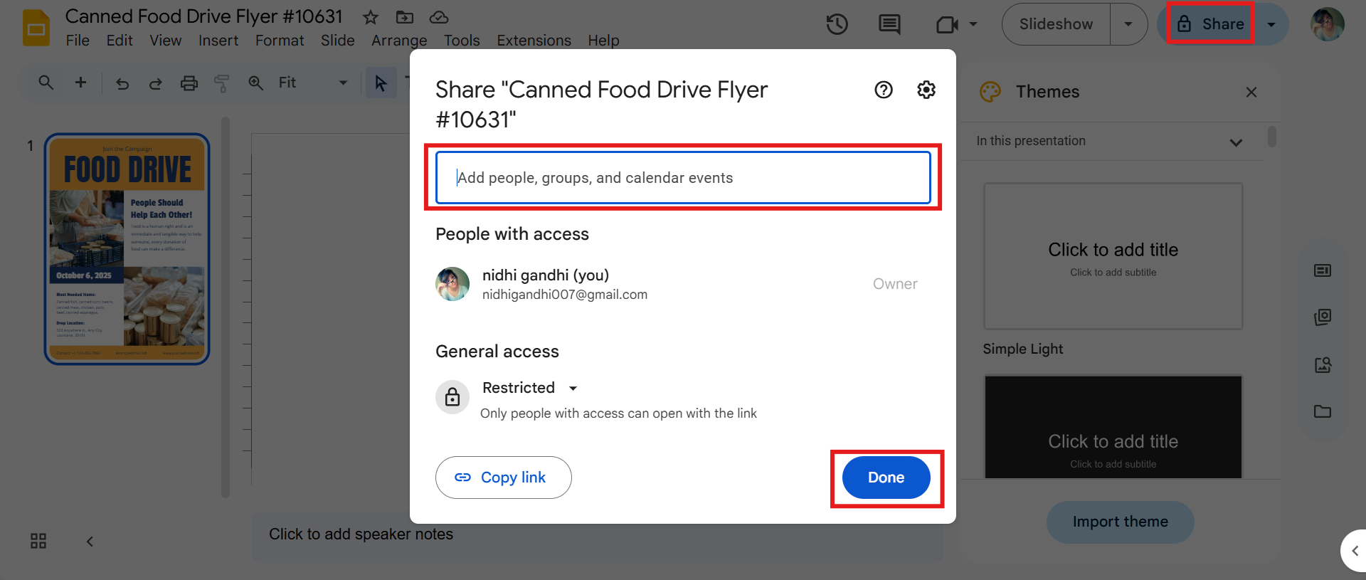 Sauvegarder et partager
