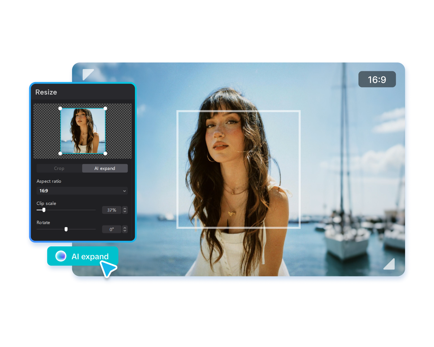 AI image expander