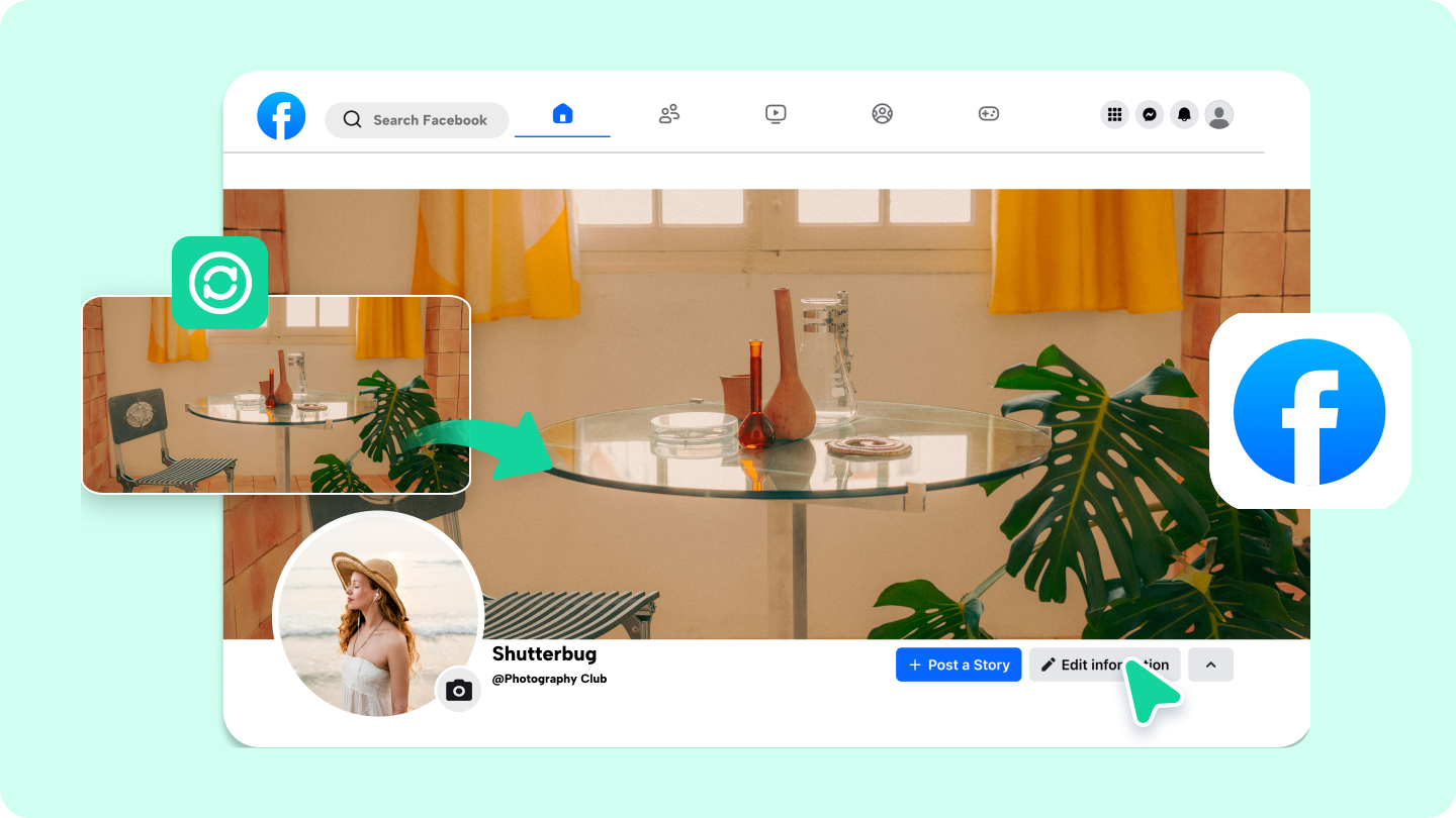 how to update cover photo on facebook