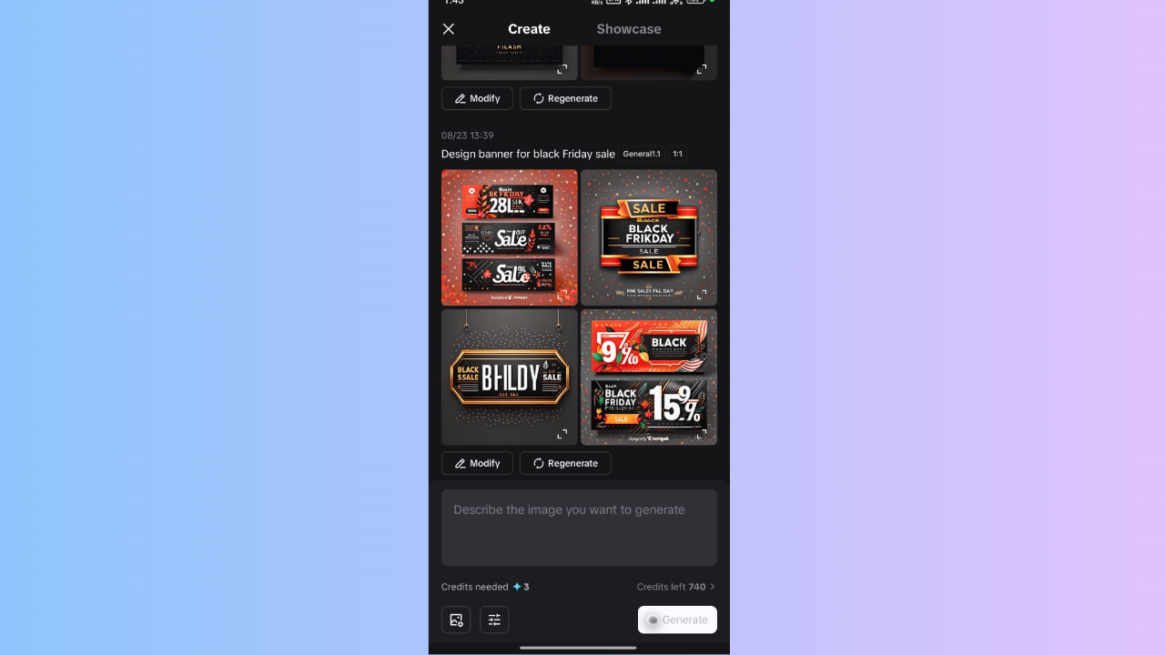 CapCut App - Best app to design black friday banners
