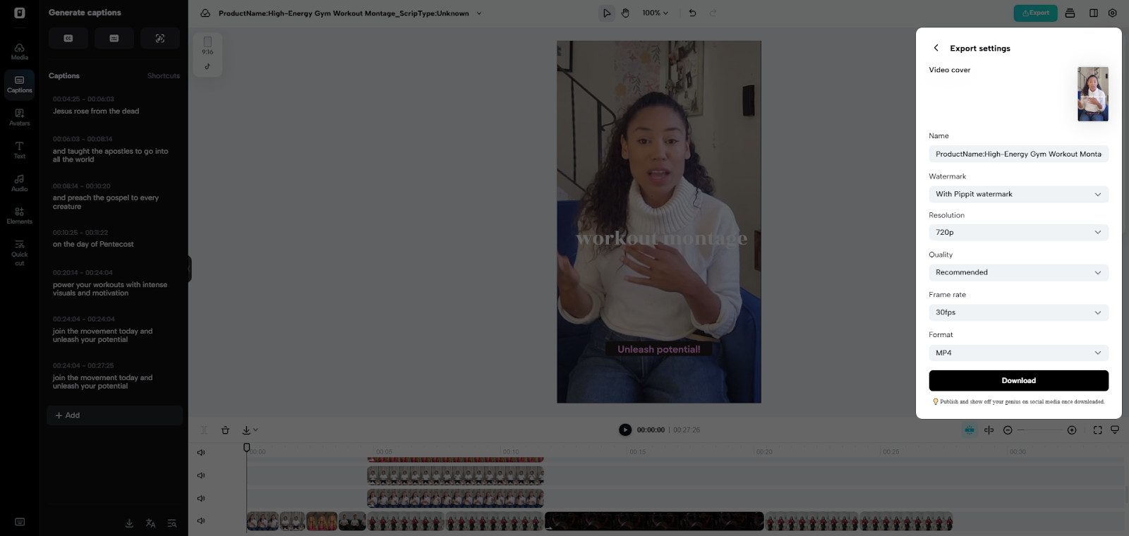 Translate and polish your documentary