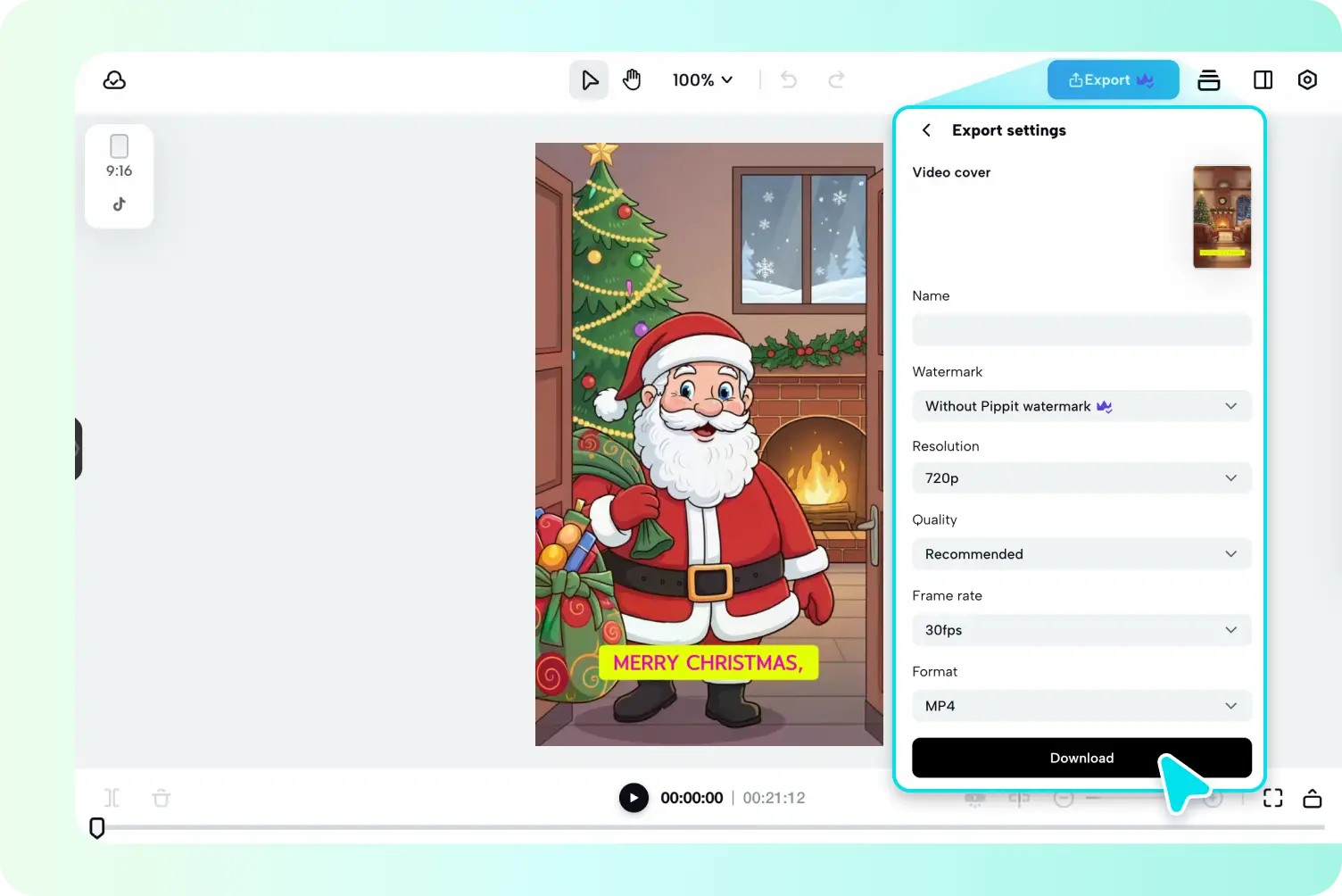 Az animációs videó letöltése