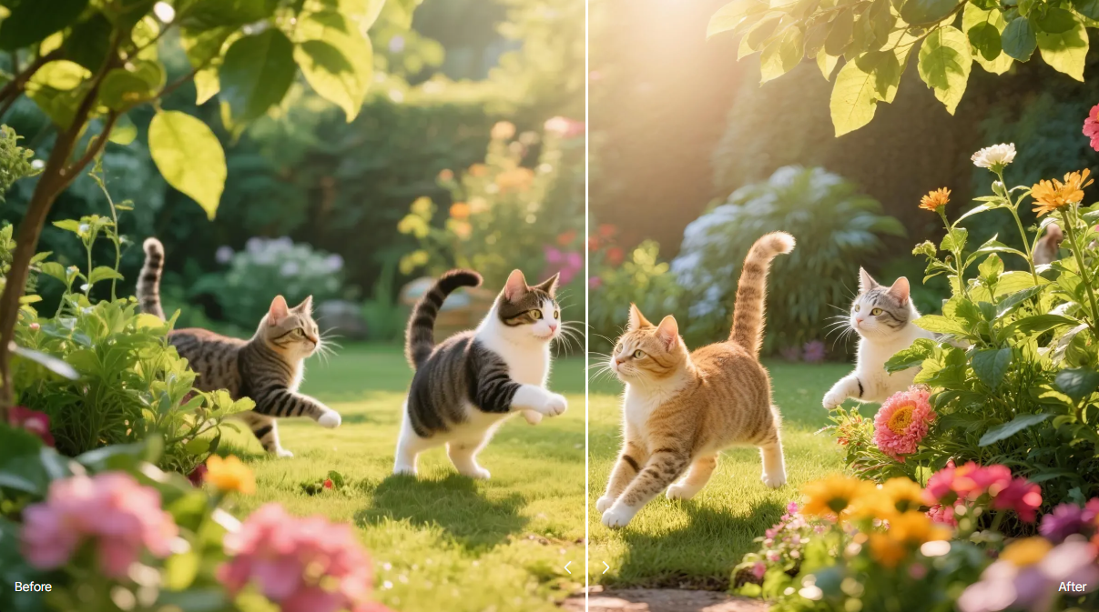 Creative upscale feature in Dreamina