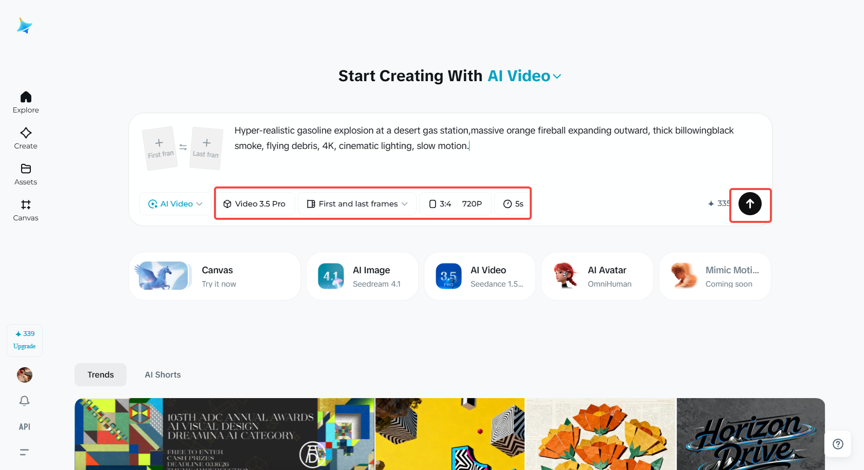 Select video model for the video