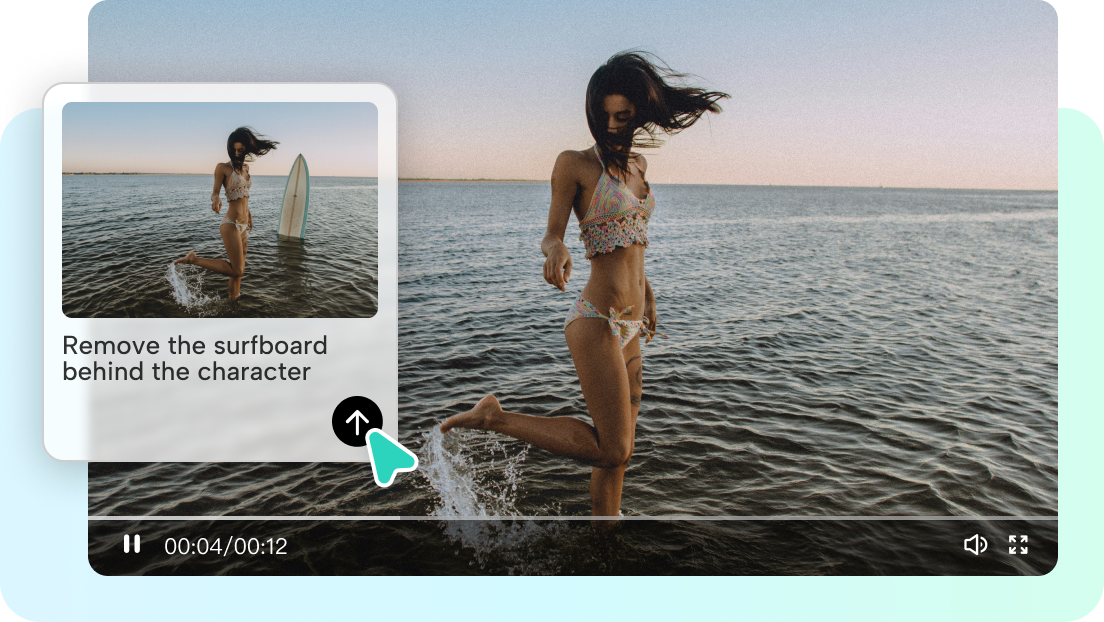 remove objects with AI
