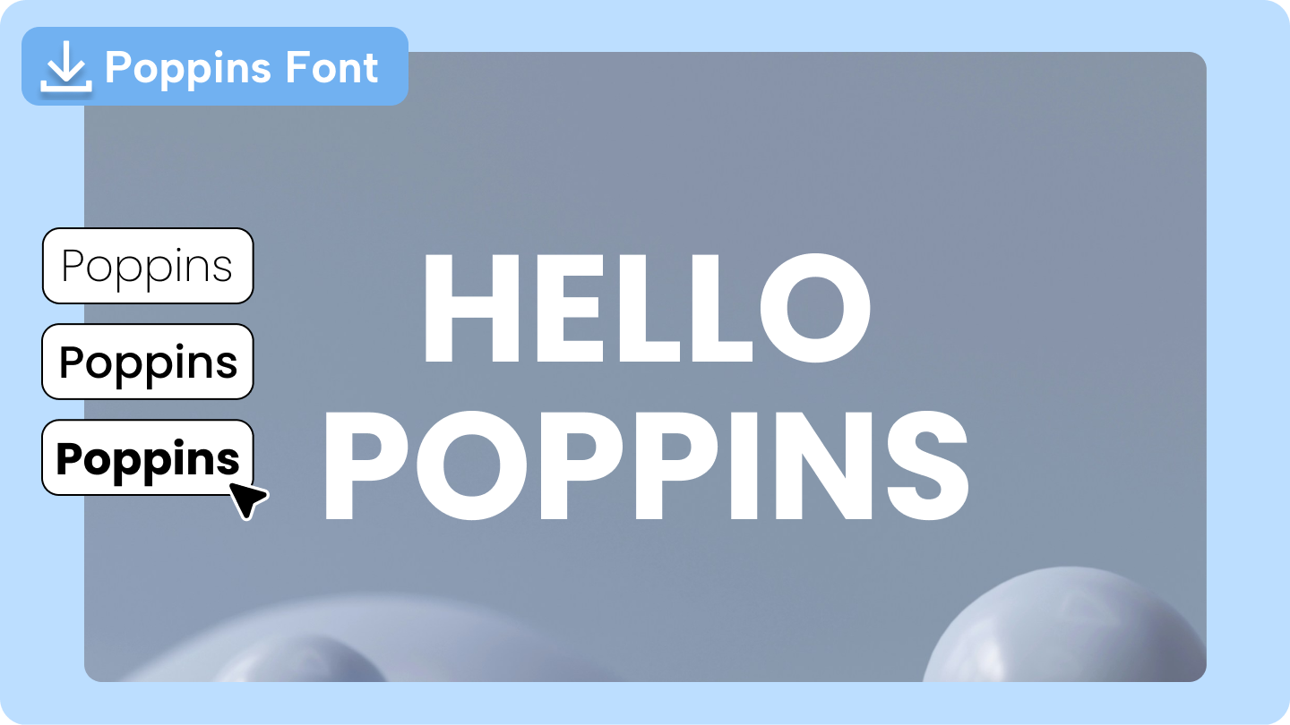 poppins font