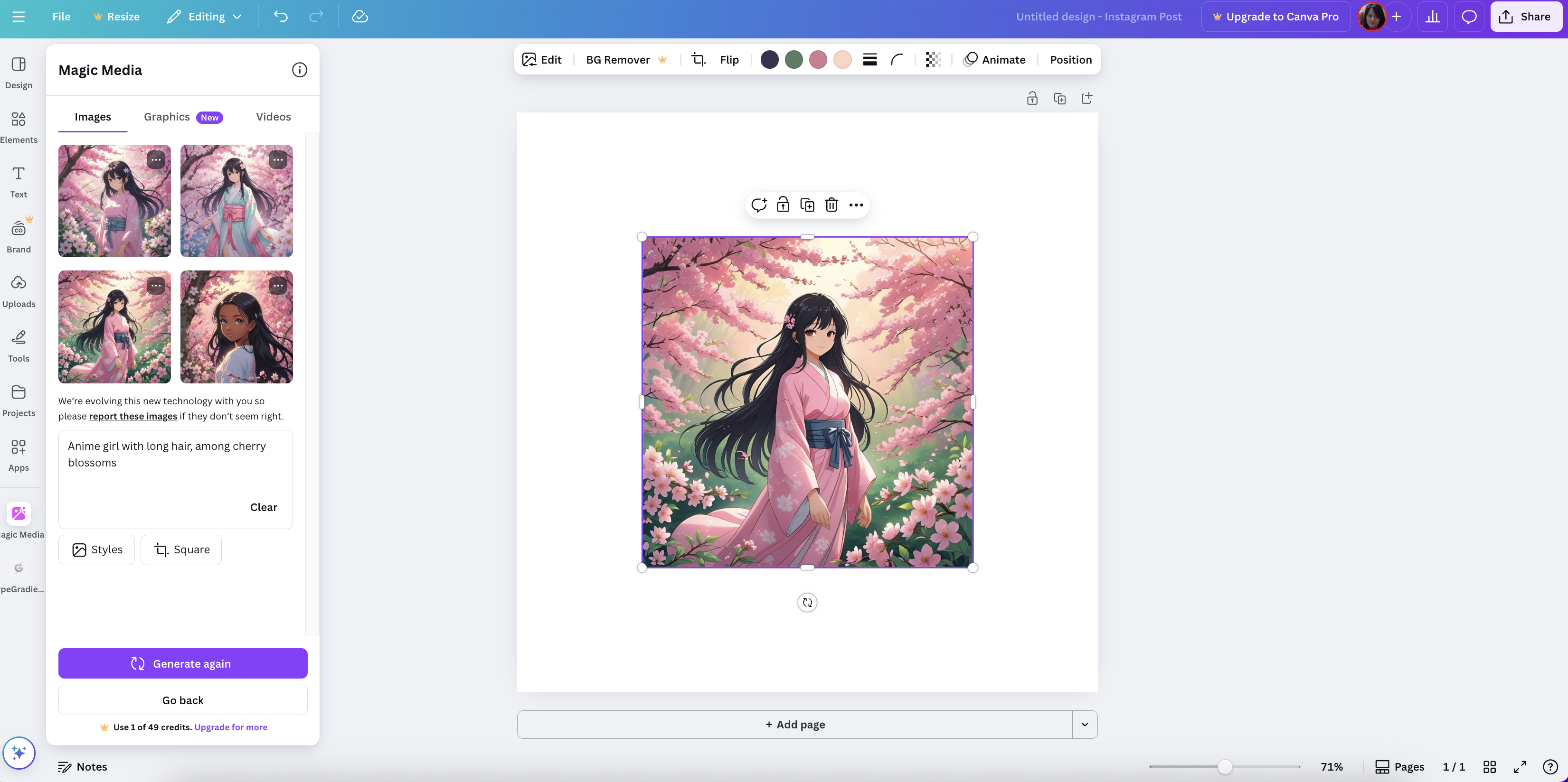 Canva anime avatar creator