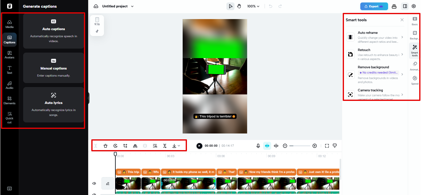 Pippit video editor