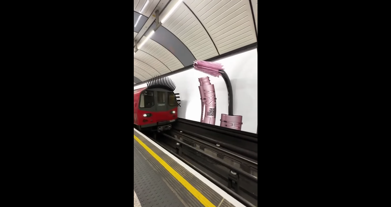 Maybelline CGI campaign