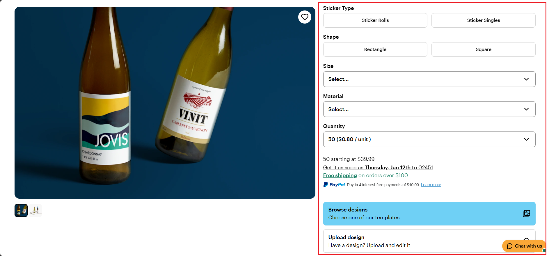 buat label botol anggur
