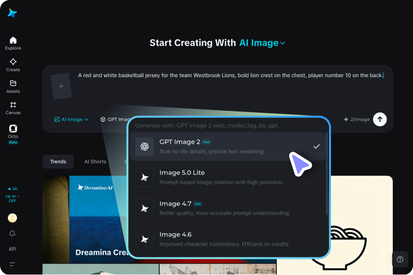 Select settings and generate 