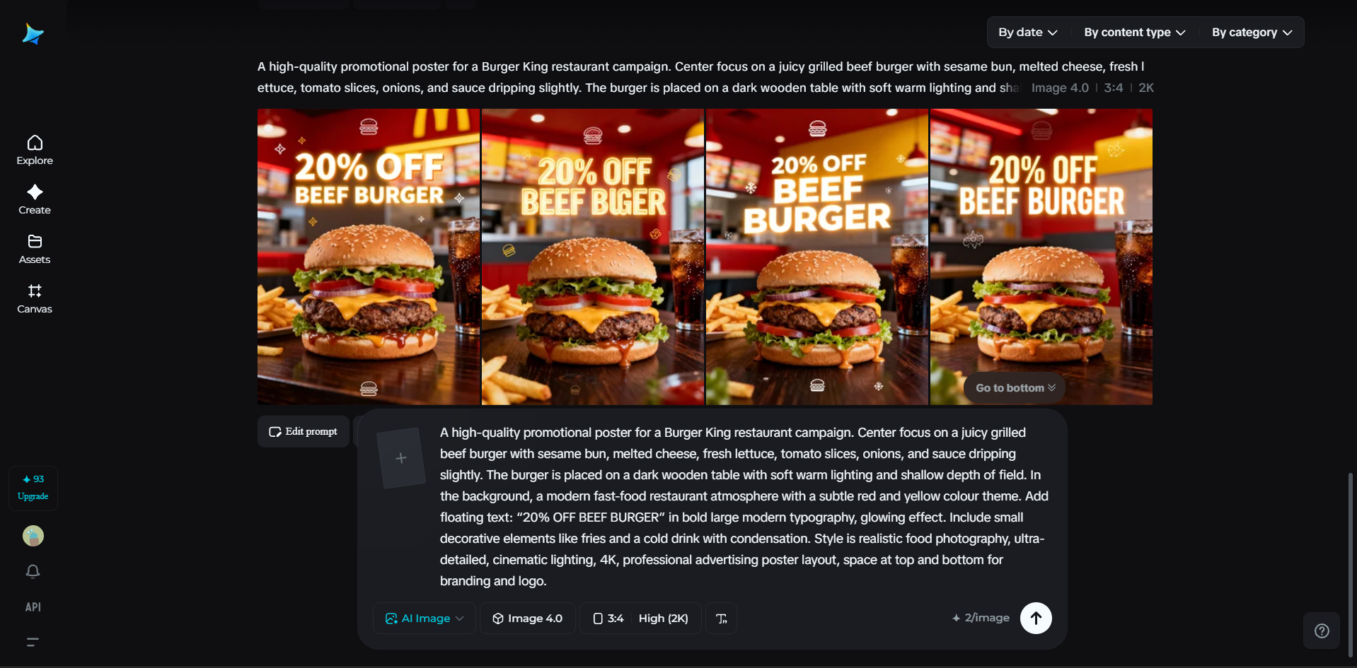 Correct prompt understanding