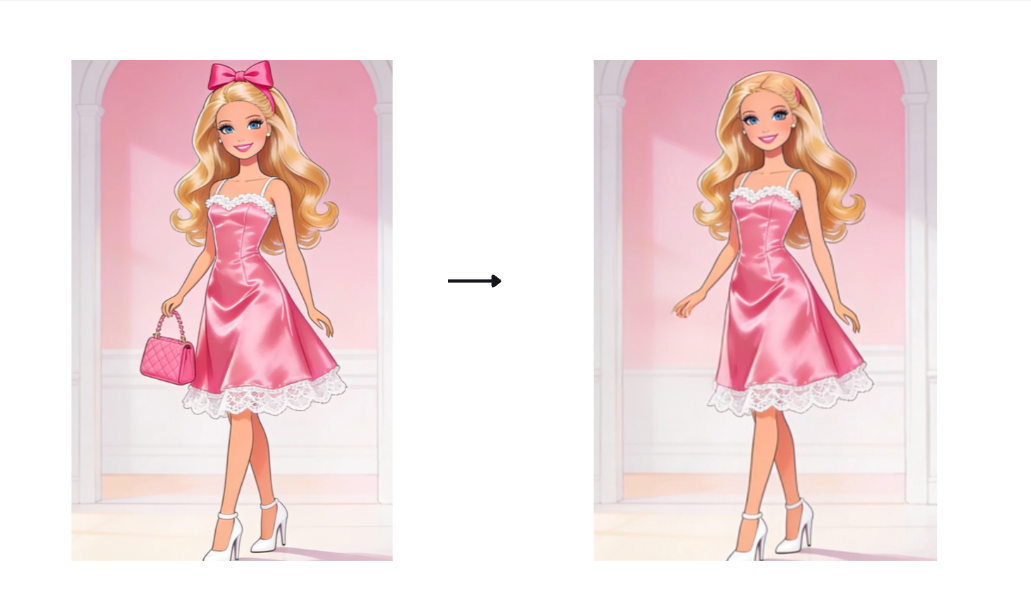 Dreamina 'daki özelliği kaldırma